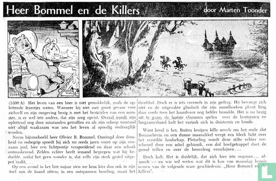 Heer Bommel en de Killers - Afbeelding 1