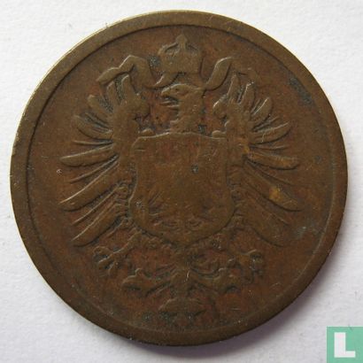 German Empire 2 pfennig 1876 (G) - Image 2