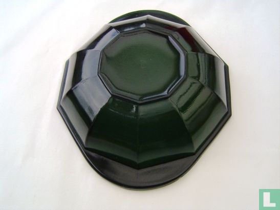 Glazen schaal groen - Afbeelding 2