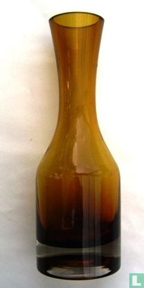 Bruine hoge vaas - Image 1