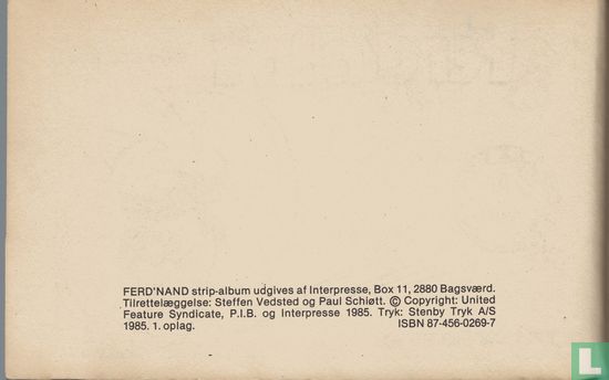 Ferd'nand strip-album - Image 3