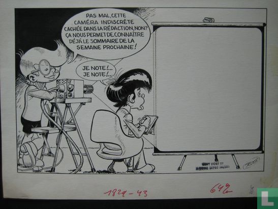 Genial Olivier published in Spirou - Image 1
