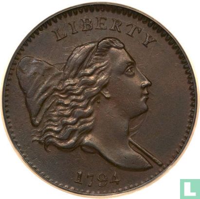 États-Unis ½ cent 1794 (type 1) - Image 1