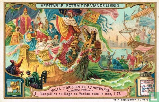 Flançailles du Doge de Venise avec la mer, 1177