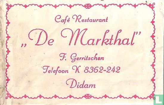 Café Restaurant "De Markthal" - Image 1