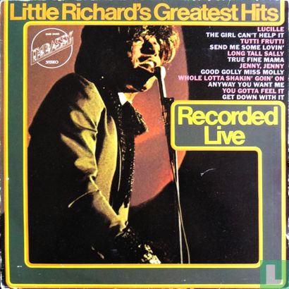 Little Richard's Greatest Hits Recorded Live - Afbeelding 1