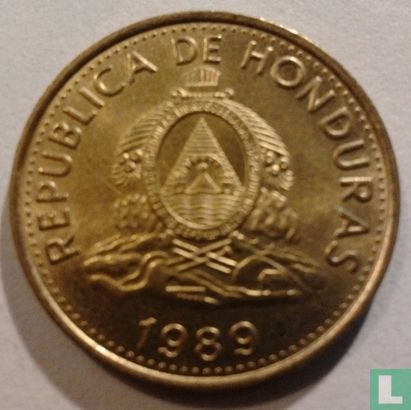 Honduras 5 Centavo 1989 - Bild 1