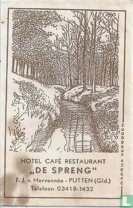 Hotel Café Restaurant "De Spreng"  - Image 1