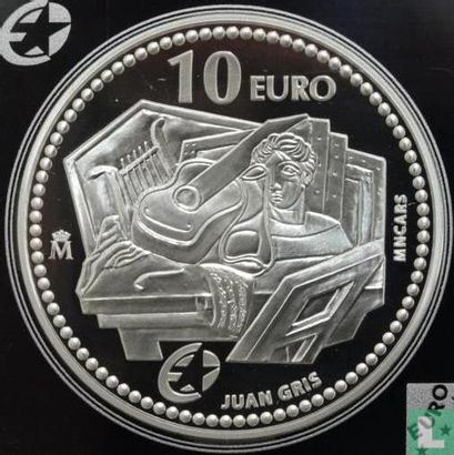 Spanje 10 euro 2012 (PROOF) "Juan Gris" - Afbeelding 2