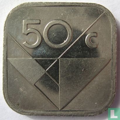 Aruba 50 cent 1999 - Image 2