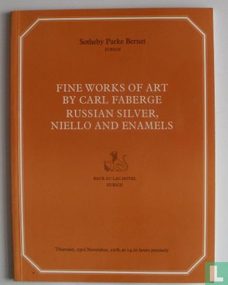 Fine Works of Art by Carl Faberge: Russian Silver, Niello and Enamals - Image 1