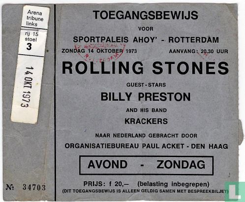 The Rolling Stones + Billy Preston + Krackers