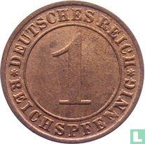 Empire allemand 1 reichspfennig 1935 (F) - Image 2
