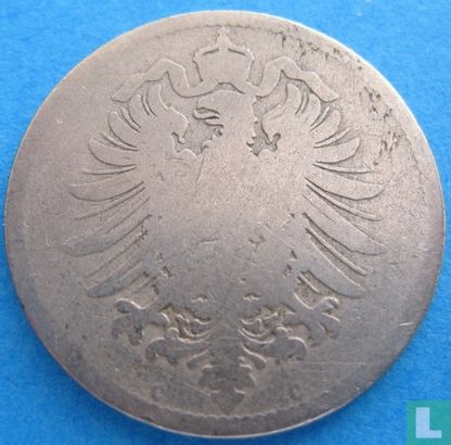 Empire allemand 10 pfennig 1873 (C) - Image 2