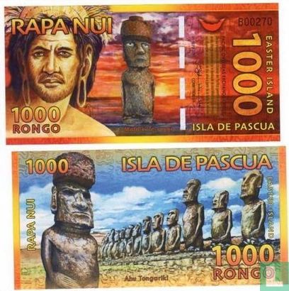 Paaseiland 1000 rongo 2011