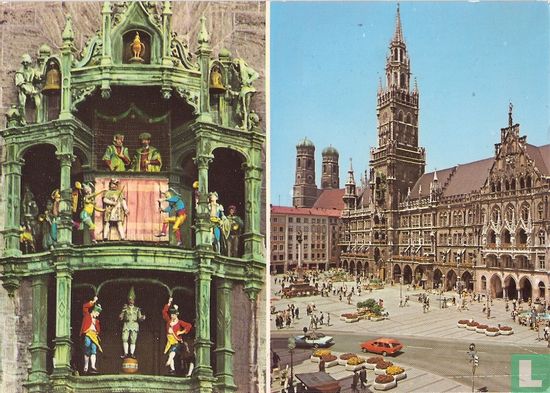 München, Rathaus und Glockenspiel