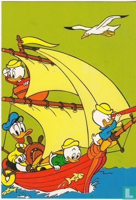 Donald met Kwik, Kwek en Kwak - Bild 1