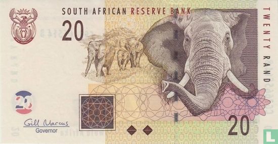 Zuid-Afrika 20 Rand - Afbeelding 1