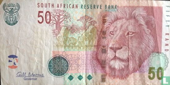 Afrique du Sud 50 Rand - Image 1