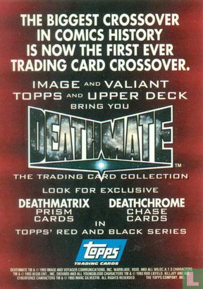 Deathmate Crossover Promo Card Unnumbered - Image 2