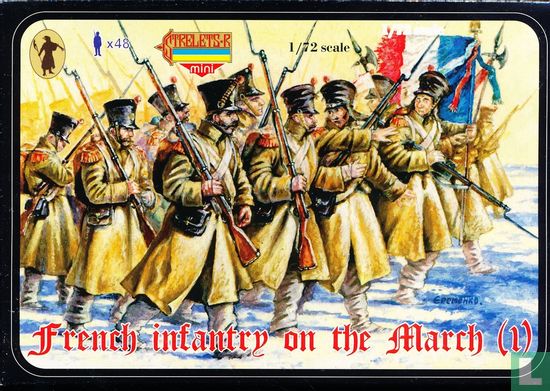 French Infantry on the March (1) - Afbeelding 1
