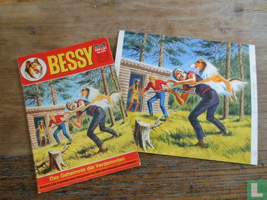 Bessy: Ga original de couverture-Das Verdammten der-1975 - Image 2