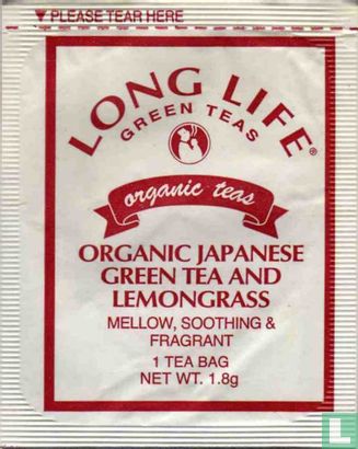 Organic Japanese Green Tea and Lemongrass - Image 1