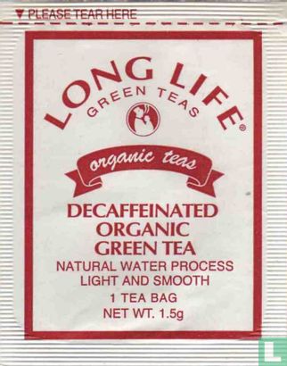 Decaffeinated Organic Green Tea - Image 1