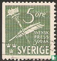 300 ans presse quotidienne Suédois