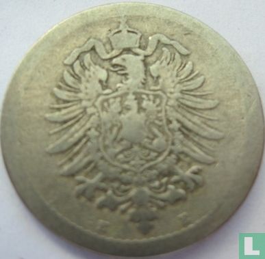 German Empire 5 pfennig 1874 (E) - Image 2