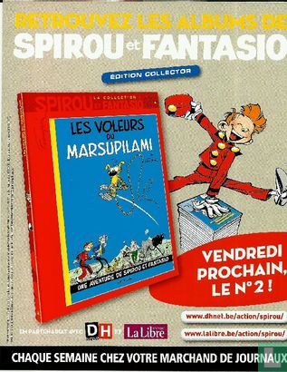 La collection Spirou et Fantasio edition collector - Afbeelding 2