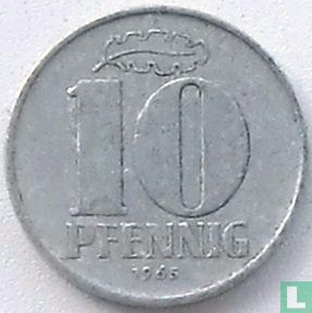 GDR 10 pfennig 1965 - Image 1
