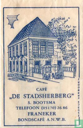Cafe "De Stadsherberg"  - Afbeelding 1