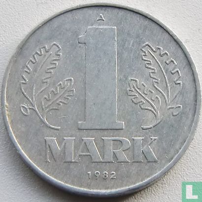 GDR 1 mark 1982 - Image 1