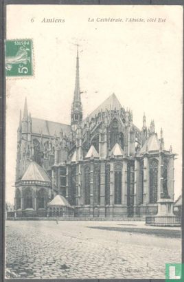 Amiens, La cathédrale, l'abside cote Est