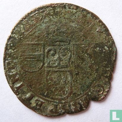 Brabant 1 liard 1655 - Afbeelding 2