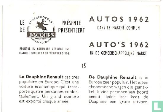 De Dauphine Renault. - Image 2