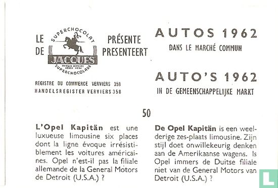 De Opel Kapitän. - Image 2