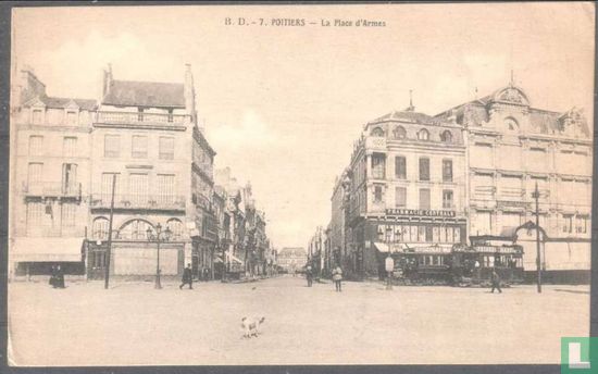 Poitiers, La Place d'Armes