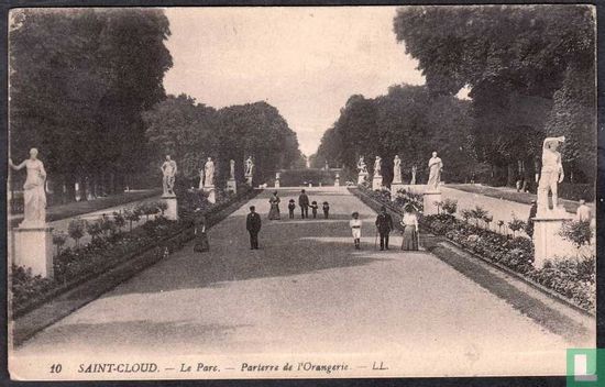 Saint-Cloud, Le Parc - Parterre de l' Orangerie