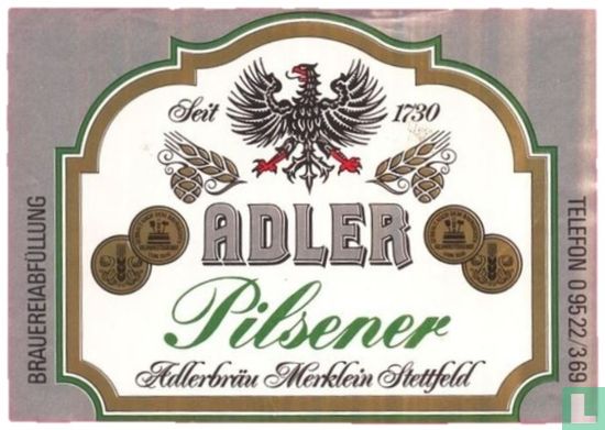Adler Pilsener - Afbeelding 1