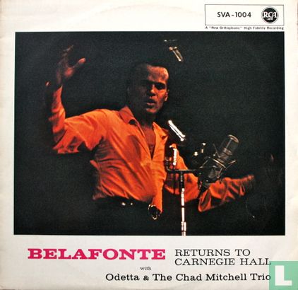 Belafonte returns to Carnegie Hall  - Image 1