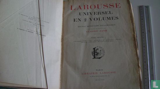 Larousse universel en 2 volumes ** - Image 3