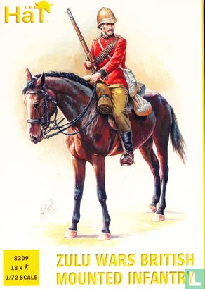 British mounted infantry: Zulu wars - Image 1