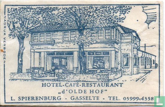 Hotel Café Restaurant "d' Olde Hof" - Afbeelding 1