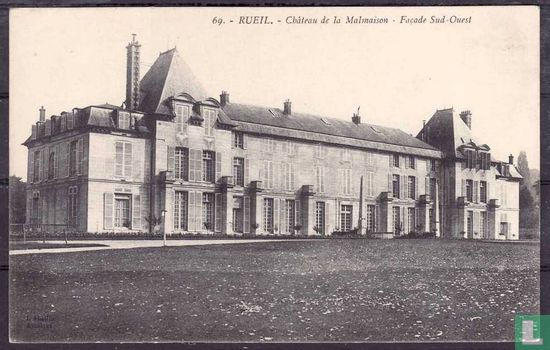 Rueil, Château de la Malmaison - Façade Sud-Ouest