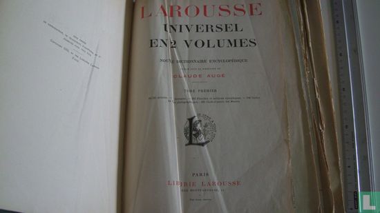 Larousse universel en 2 volumes * - Afbeelding 3