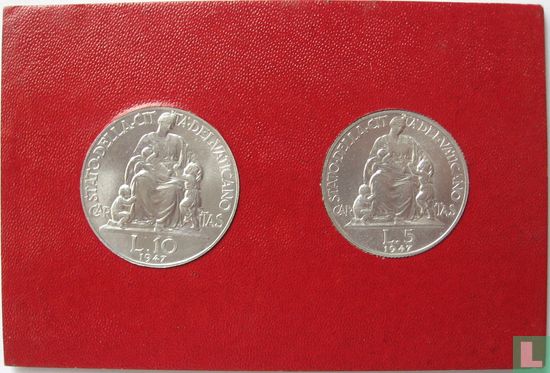 Vatican mint set 1947 - Image 1