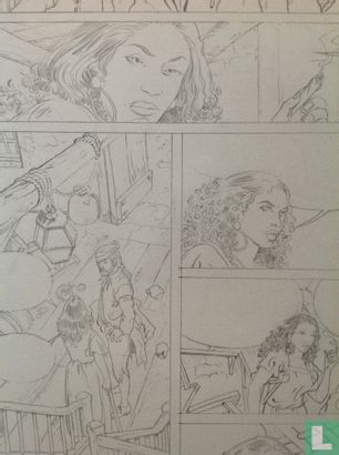 The young years of Redbeard: The island of the red devil (p. 3) (pencil) - Image 3