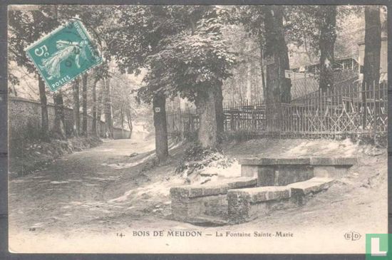 Bois de Meudon, La Fontaine Sainte-Marie